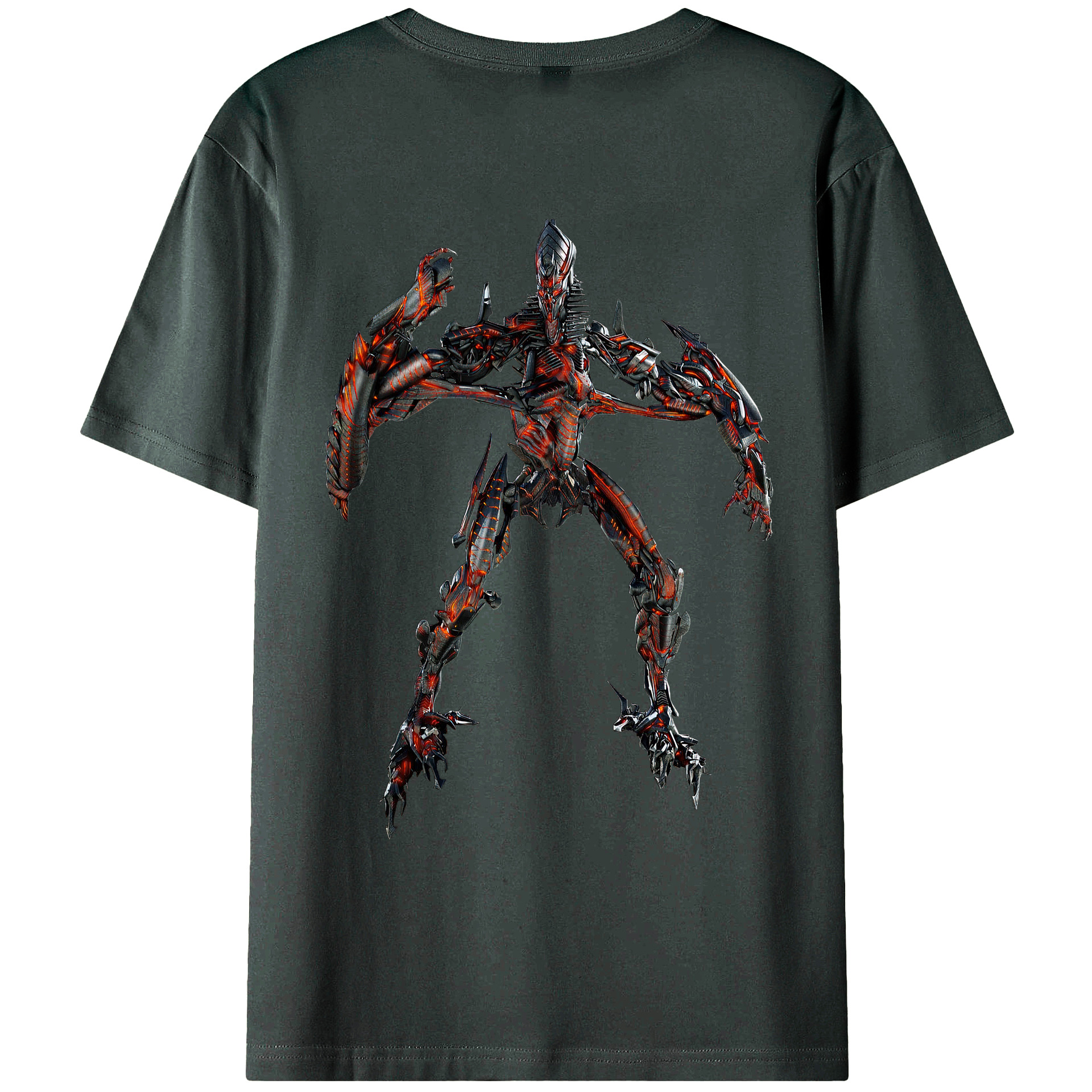 （画像用）  綿100％ メンズ半袖Tシャツ（バックプリント） 通気性